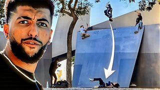 Parkour Vs Urban Slide! - Unexpected Fail 🇪🇸