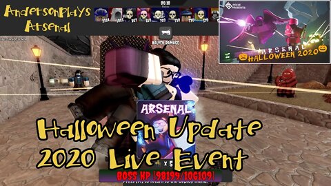 AndersonPlays Roblox Arsenal - Halloween 2020 Update and Live Event