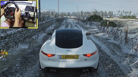 JAGUAR F TYPE R COUPE Forza Horizon 4 gameplay Logitech g29