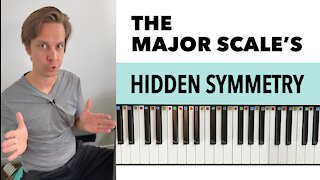 The Major Scale's Hidden Symmetry