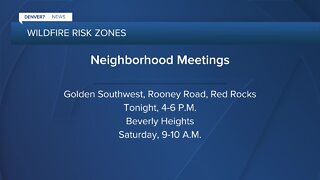 Golden starting neighborhood meetings on fire prevention