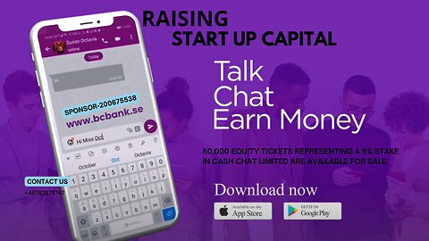 RAISING START UP CAPITAL BE PART OF AN EVER GROWING PLATFORM