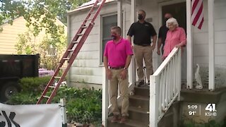 Independence community rallies to give WWII veteran new roof