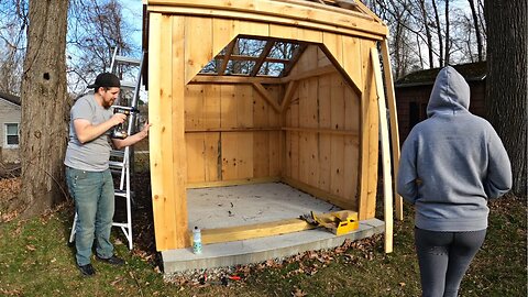 Building a Shed in 3-Minutes