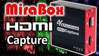 1080p HDMI Capture with 4K Passthrough! The Mirabox HSV320
