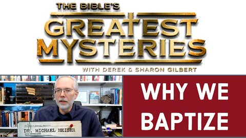The Bible's Greatest Mysteries: Dr. Michael Heiser on Why We Baptize as a Declaration of Victory Over the “Sons of God” Who Rebelled Before the Flood