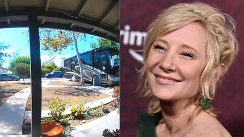 Neighbor's camera captures Anne Heche's car moving at 100mph