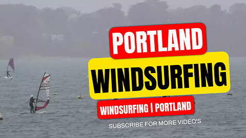 Huge storm isha speeds up the windsurfing on portland that tested my skills to the max