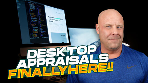 Who's excited about Desktop Appraisals? Everybody except appraisers I bet. Watch and be amazed!