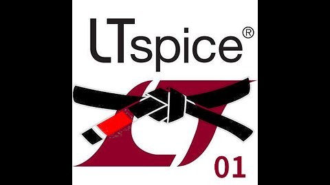 Seja um faixa preta no LTSpice - parte 01 - Introdução