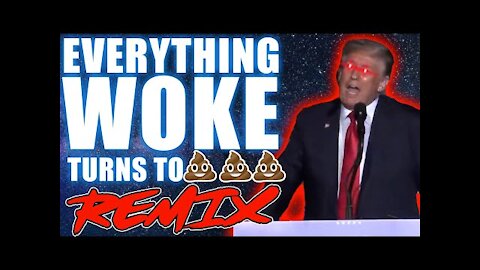 Funny Remix Donald Trump Speaks About Being Woke