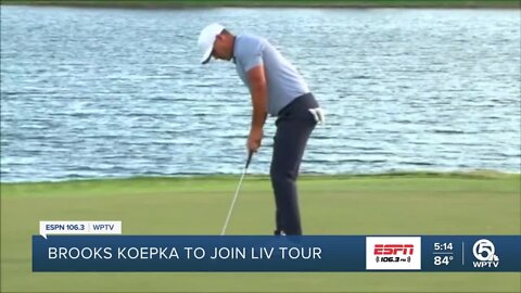 Brooks Koepka reportedly joining LIV Golf