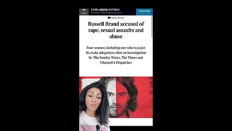 Russell Brand getting taken down by the mass media