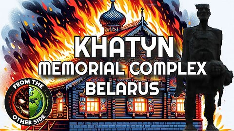 KHATYN MEMORIAL COMPLEX BELARUS - FROM THE OTHER SIDE