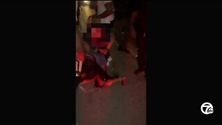 Video shows encounter with Detroit police, woman alleging assault