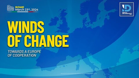 🔴 WINDS OF CHANGE - Verso un'Europa di cooperazione (Roma, 23/03/2024).