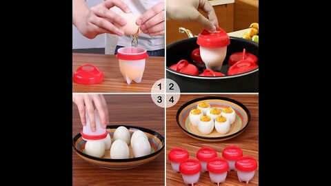 egg poaching cups | Eggs Mold Cups Steamer | Non-stick Egg Boiler Cookers