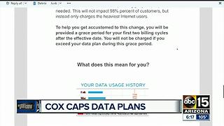 Cox is capping its data plans, what it means for you