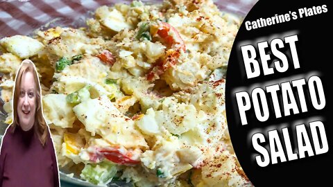 THE BEST POTATO SALAD RECIPE I'VE EVER MADE | How to make easy potato salad