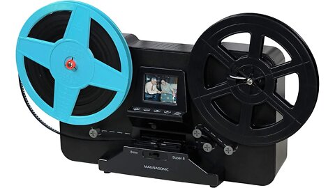 Convert Home Movies to 1080p Vids! Magnasonic FS81 Super 8/8mm Film Scanner