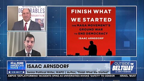 Isaac Arnsdorf Writes Book On MAGA: Finish What We Started