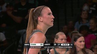 TECHNICAL On Sabrina Ionescu For Yelling At Ref After No Foul Was Called On Her Shot | NY Liberty