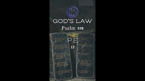 GOD'S LAW - Psalm 119 - 17 - The psalmist keeps God's law #shorts