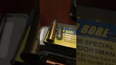 Most Powerful 38 Special +P Snubnose Rounds recovered from the shooting test