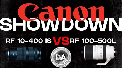 Canon RF 100-400mm IS vs Canon RF 100-500L