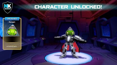 Angry Birds Transformers 2.0 - Unlocking New Character Ramjet