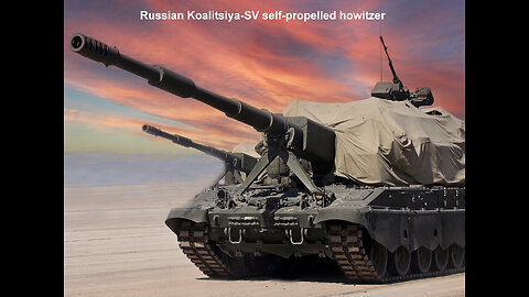 Russian self-propelled howitzer "Koalitsiya-SV" will enter Ukraine war. "Coalition-SV