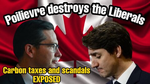 Trudeau humiliated by Poilievre and foreign media