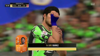 Fifa FUT Squad Battles - Luis Suárez scores from a corner