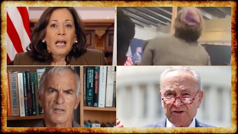 Kamala's LAUGHABLE Hypocrisy, Rabbi DISRUPTS Biden Event, Finkelstein CHALLENGES Schumer to Debate