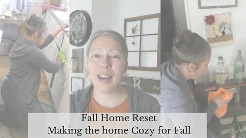 DITL || Fall Clean With Me || Homemaking || Making our home Cozy for Fall