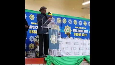 Police Minister Bheki Cele calls on men to protect women