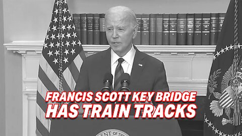 PRESIDENT BIDEN'S MEMORY LAPSE: THE BRIDGE THAT NEVER HAD TRACKS