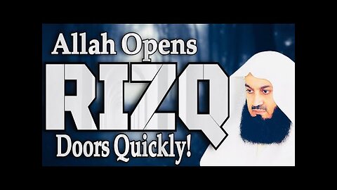 When You Desperately Wants Something From Allah, Do This! -Mufti Menk