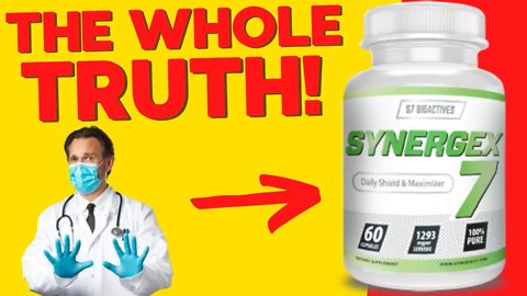 Synergex 7 Review BE CAREFUL Does Synergex 7 Works? Synergex 7 Legit - Synergex 7 Ingredients