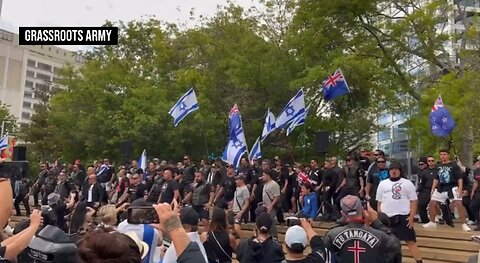 Haka In Support of Israel In New Zealand Canceled Pro-Hamas Rally