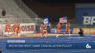 Mountain West announces COVID-19 game cancellation policy