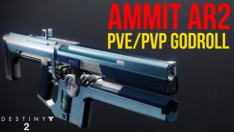 Ammit AR2 Auto rifle PVE/PVP GODROLL Guide | Destiny 2 The Witch Queen