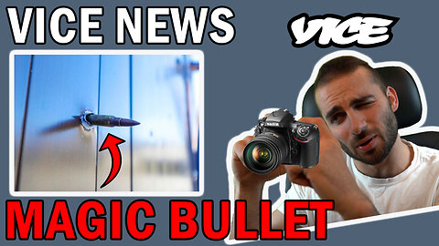 Vice News Fake Photo Op - Magic Bullet!