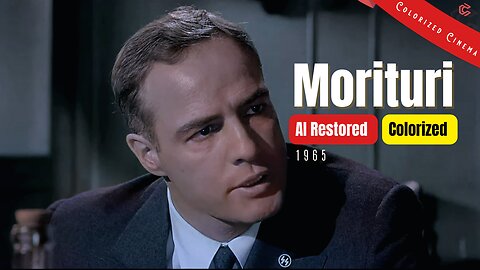 Morituri (1965) | Colorized | Subtitled | Marlon Brando, Yul Brynner, Janet Margolin | War Film