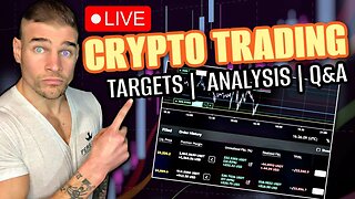 🔴 LIVE TRADING & ANALYSIS - THIS IS HUGE FOR BITCOIN