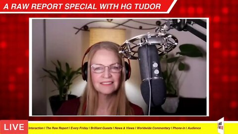 A Raw Report Special : Interview with HG Tudor by Sonia Poulton
