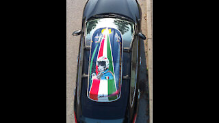 Frecce Tricolori italian aerobatic team-car box_tribute-
