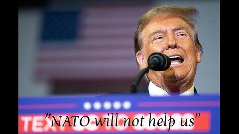 TRUMP SAYS NATO MUST PAY RUSSIA