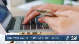 Goodwill online shopping site now active