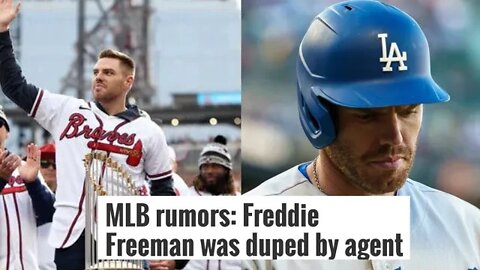 Freddie Freeman FIRES Agent After Being TRICKED To Leave Braves For Dodgers? | MLB Drama